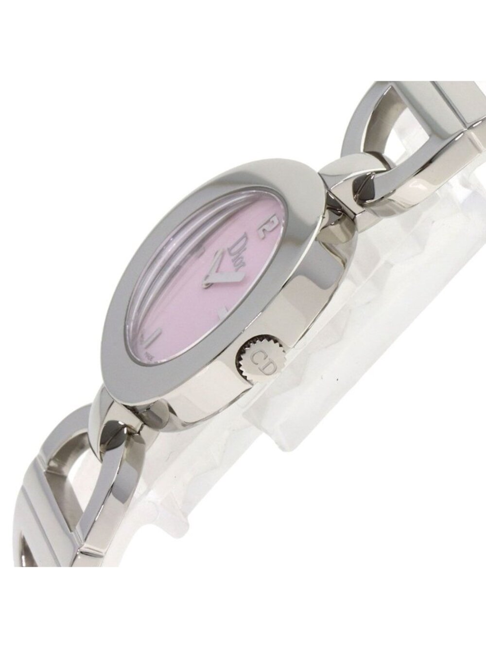 Dior Maris Watch SS Pink Shell - Picture 5 of 15